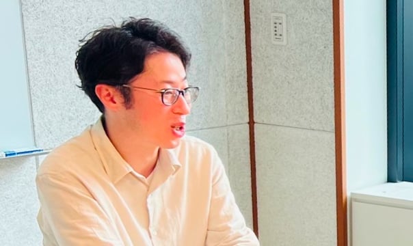 2014年入社、男性ソリューション提案営業社員の写真
